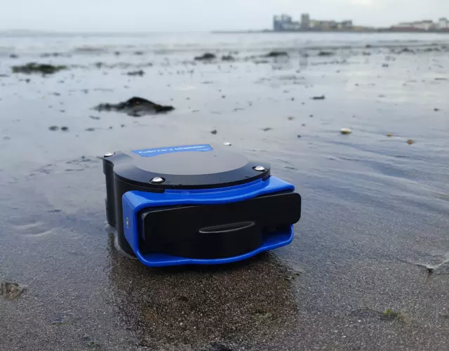 Tritech Sonar on beach